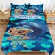 thumbnail image 1 of Shimmer And Shine Cartoon Bedding Sets Ultra Soft Skin-Friendly Duvet Cover 3 Piece, Cute Comforter Cover Bed Set for Boys Girls Kids, 1 of 5