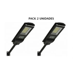 Pro Outdoor - Pack 2 Luminaria Led 50 W Solar Contra Agua