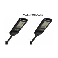 Pro Outdoor - Pack 2 Luminaria Led 50 W Solar Contra Agua
