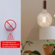 thumbnail image 4 of Bombilla LED MYEARAYS N Pineapple, 4 W, 2700 K, E26, paquete de 1 unidad, 4 of 7