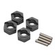 thumbnail image 1 of Adaptador De Cubo Hexagonal De 4 Piezas, Piezas De Repuesto Para FMS1/24 Fcx24 1/24 RC Crawler, 1 of 5