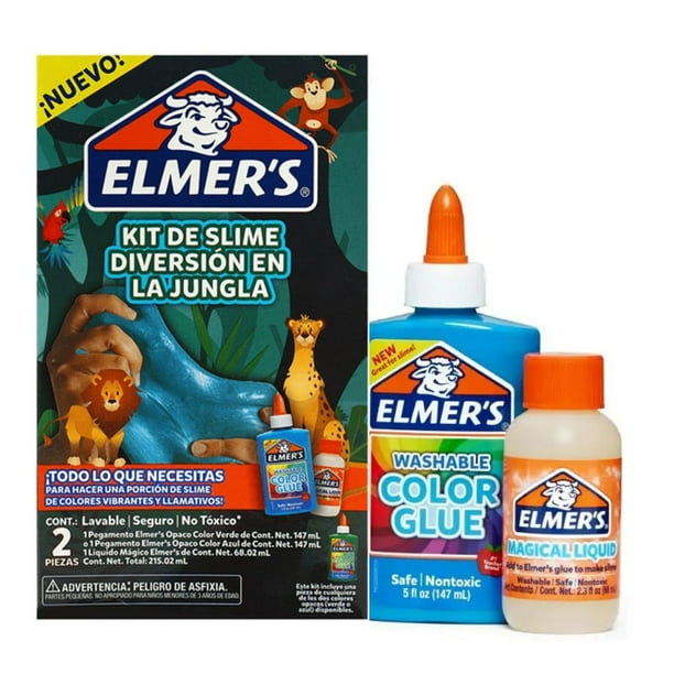 Kit Slime Jungle Jam Elmers 2 Piezas