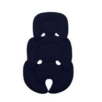 Magideal - Cojín Para Cochecito, Cojín Interior Para Asiento De Cochecito, Cojín De Asiento Acogedor Y Transpirable Para Niños Pequeños, Cubrecolchón De Apoyo Pa Azul Marino