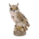 thumbnail image 3 of Figura Coleccionable Escultura De Pájaro Búho Marrón Claro, 3 of 3