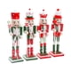 thumbnail image 1 of 4 Piezas De Colección De Base Estable De Cascanueces De Navidad Decoración De Escritorio De Estilo Clásico 18cm, 1 of 5