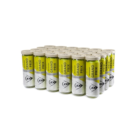 Pelotas de Tenis Dunlop Grand Prix Extra Duty Paquete de 72