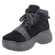 thumbnail image 1 of Zapatilla Negro Vía Franca, 1 of 5