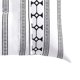 thumbnail image 3 of Almohada Benzara Jim Euro Sham, 66 x 66 cm, jacquard recortada a rayas, 3 of 5