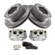 thumbnail image 3 of Kit de frenos TRQ semimetálico trasero para Ford F-350 F-450 2013-19, 3 of 9