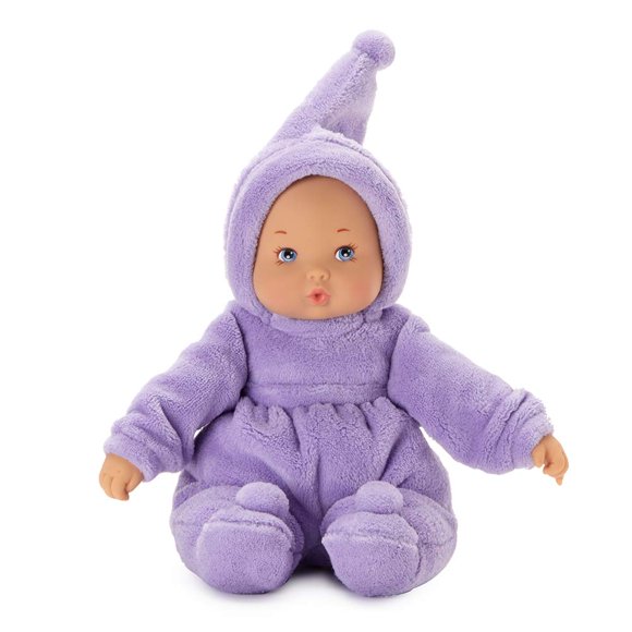 Muñeca Madame Alexander My First Lavender de 12 pulgadas, tono de piel claro