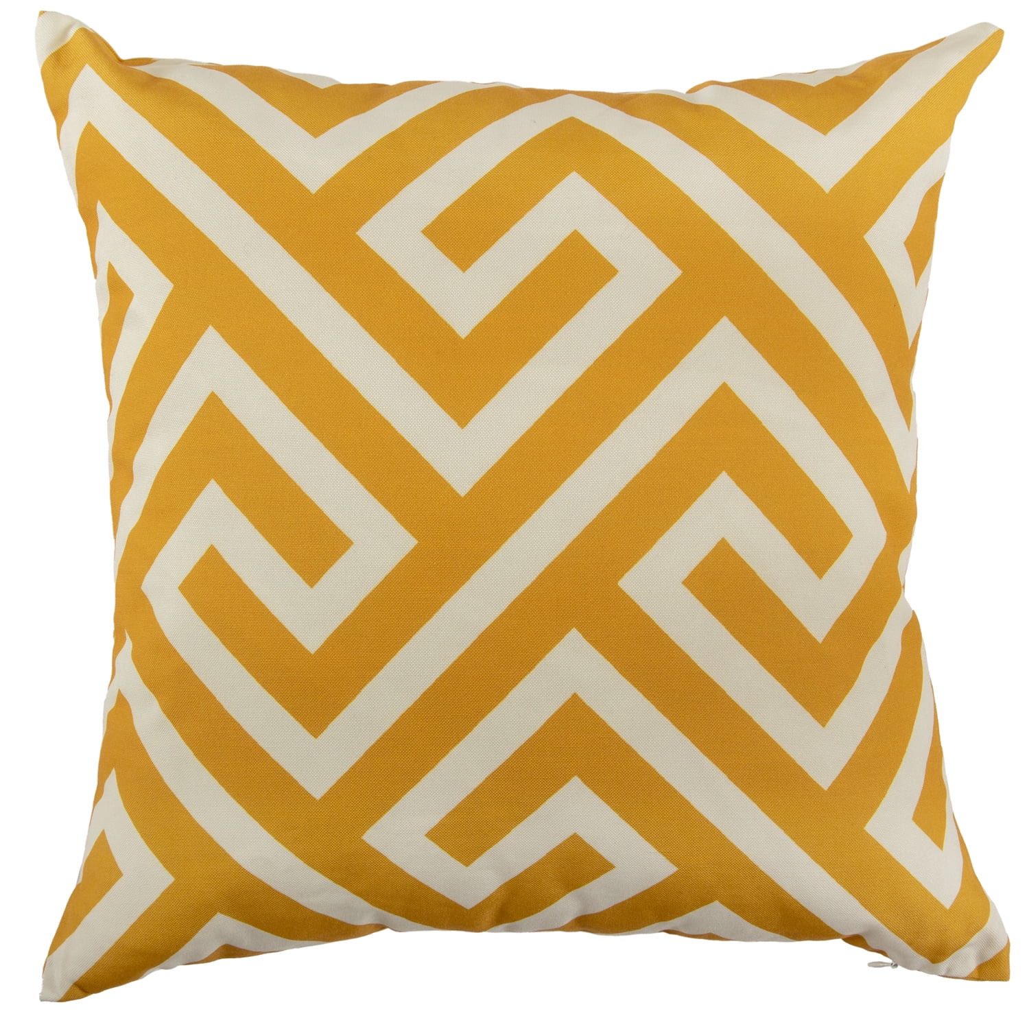 Sueño Blanco - Cojin Geometrico Amarillo 45x45 Cm