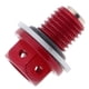 thumbnail image 4 of Tornillo magnético M12 de la tuerca de tornillo del tapón de drenaje del aceite del metal para el rojo de la motocicleta de ATV, 4 of 4