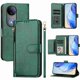 thumbnail image 4 of FOXDOCK Funda Tipo Cartera para Tecno Pova 7 Neo Cuero PU con Cremallera y Correa de Muñeca, Ranuras para Tarjetas, Soporte Plegable, Cierre Magnético, 4 of 5
