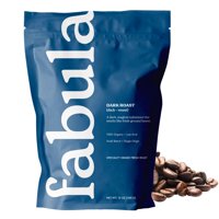 Granos De Café Fabula Dark Roast Orgánicos Bajos En Ácido 350 Ml