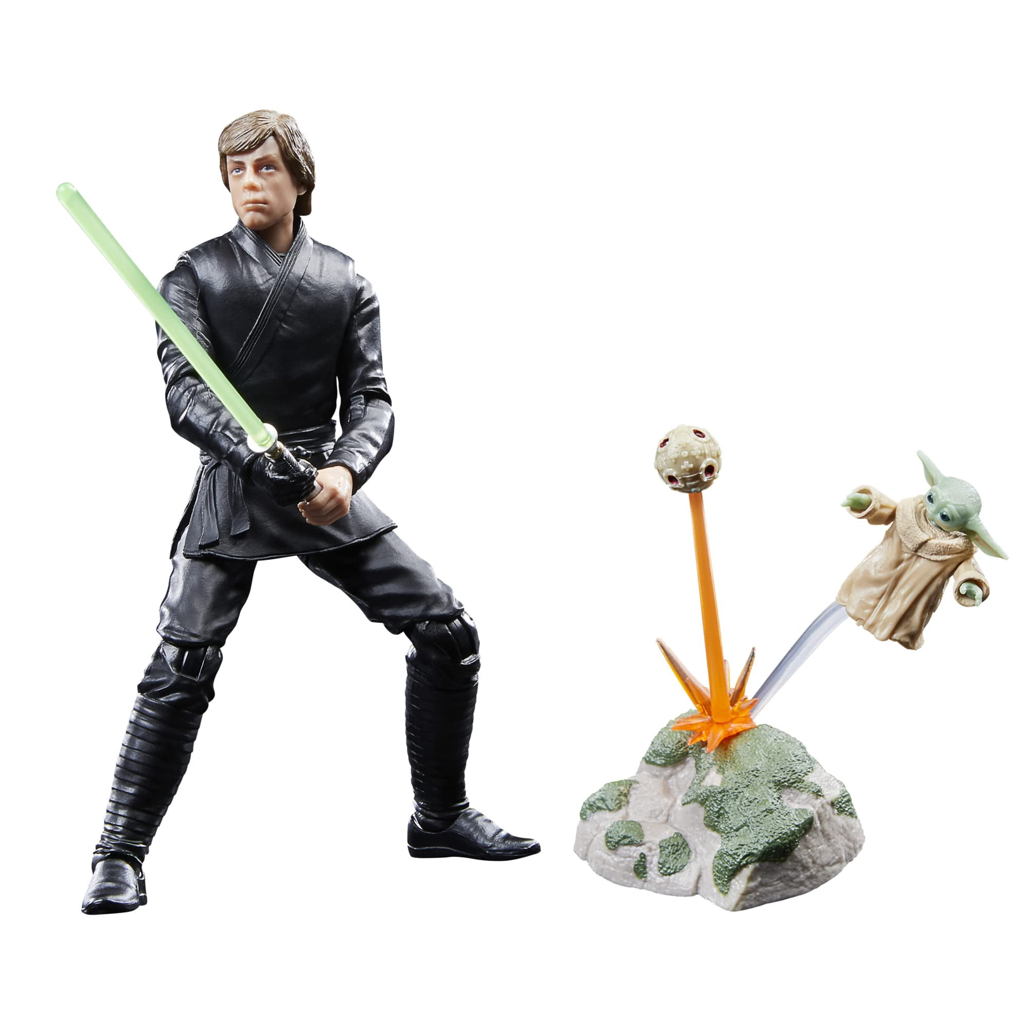 Figuras De Acción Star Wars The Black Series Luke & Grogu 15 Cm