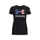 thumbnail image 4 of Remera Mujer Under Armour New Freedom Logo Negra/Blanca, 4 of 6