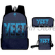 thumbnail image 1 of Jey Uso Yeet Merch Backpack 3pcs/set Rucksack Crossbody Bag Women Men Casual Daypack Unisex Packsack Travel Bags, 1 of 3