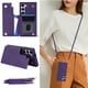 thumbnail image 1 of Crossbody PU Leather Case For Samsung Galaxy S23 S22 Plus Note 20 Ultra Wallet Card Slot Stand Holder Phone Bag Cover, 1 of 3