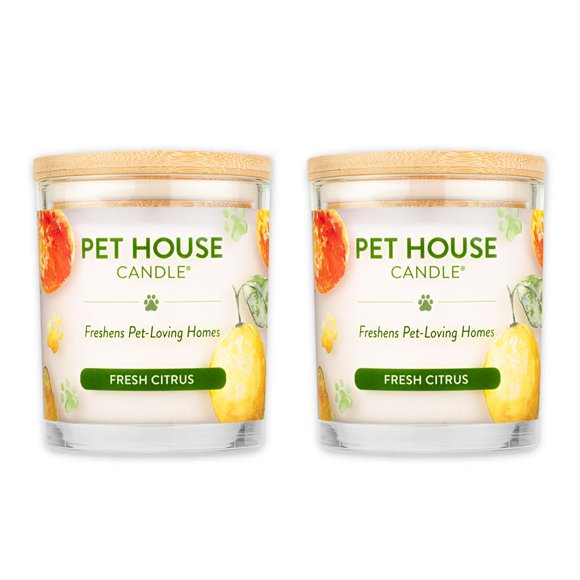 Velas One Fur All 2 unidades – Aroma Cítrico Fresco