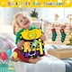 thumbnail image 1 of 1pc Children's Felt Toy Backpack Early Childhood Education Skills Activity Board Felt Learning Board Backpack, Learn To Tie Shoes Children's Travel Toy, 1 of 2