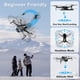 thumbnail image 4 of Drone BLINORY X60 con cámara 2K HD, 36 minutos de vuelo para adultos, 4 of 7