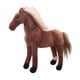 thumbnail image 1 of Muñeco de peluche de caballo suave para niños, Animal relleno, decoración de habitación abrazable, muñeco de juguete de peluche, muñeco caballo de pie Estilo A, 1 of 5