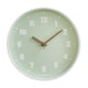 thumbnail image 2 of Reloj De Pared De Arte Simple, Hecho A Mano, Colgante Para Comedor, Oficina, Cocina, Color Verde, 2 of 5
