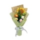 thumbnail image 1 of Ramo De Flores De Ganchillo Completado Hermosas Flores Artificiales Acabadas Verde, 1 of 3