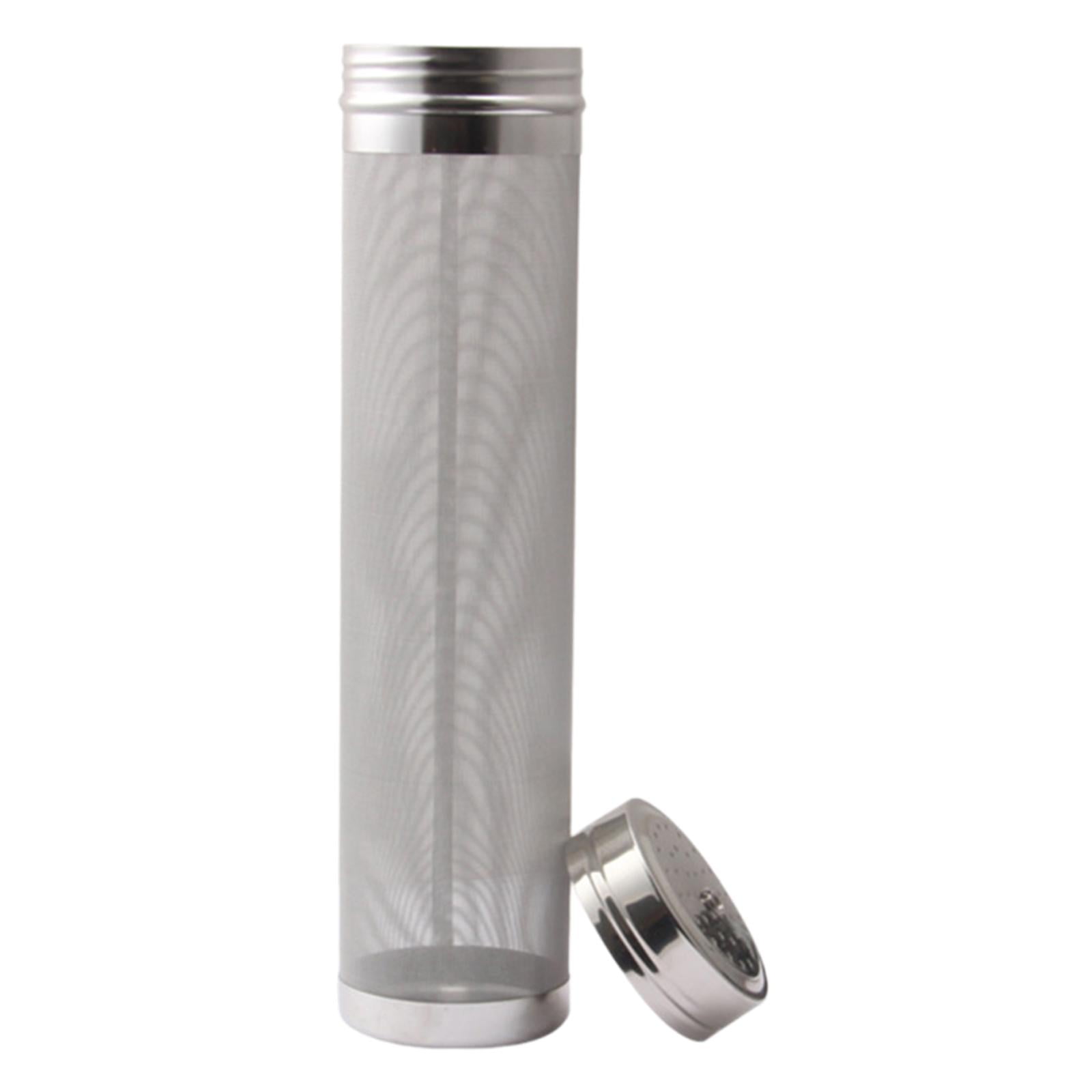 Magideal - Filtro De Lúpulo Seco De Cerveza, Filtro De Lúpulo Seco De Cerveza, Colador De Filtro De Cerveza/vino De Metal De Cuello Ancho Para Hervidor De Cervez 7x30cm