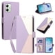 thumbnail image 2 of Funda Cartera Tricolor para Motorola Moto G14 con Soporte, Morado, 2 of 6
