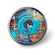 thumbnail image 1 of Annie y Carola-Theme Round Button Badge: Premium Metal Construction, Ideal for High-End Events 2.8 cm, 1 of 6