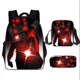 thumbnail image 1 of Hot 3PC-Set Skibidi Toilet Children's Backpack Boy School Bag for Backpack Anime Boys Girls Anime Cartoon School Bag Mochila, 1 of 3