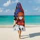thumbnail image 5 of NEON GENESIS EVANGELION Manta Capa con Capucha Anti-Bolitas, Manta de Lana Ártica Suave, Manta Portátil de Felpa Ligera y Lujosa, Poncho para Siesta en Casa y Oficina, 100*130cm, 5 of 6