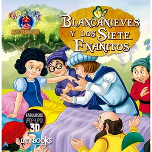 Latinbooks - Libro Mini Carrusel -Blancanieves