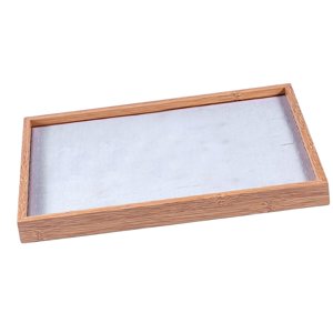 Ioensy - Bandejas De Joyería Bandeja De Cajón De Joyería De Terciopelo Estuche De Almacenamiento De Joyería Para Collar Bandeja De Cientos De Anillos