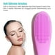 thumbnail image 3 of Silicone Nose Brush Facial Pore Cleaner Portable Blackhead Double-sided Massage Brushes Beauty Cleaning Tool + Acne Pore Needle, 3 of 3