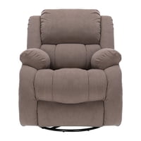 Element Design - Berger Reclinable Con Masajes Y Calefacción Tela Marron