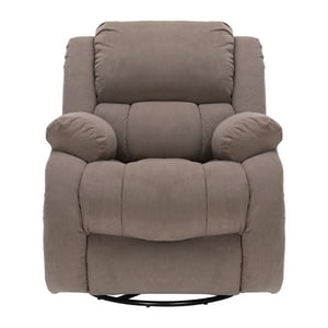 Element Design - Berger Reclinable Con Masajes Y Calefacción Tela Marron