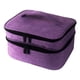 thumbnail image 4 of Organizador De Esmalte De Uñas Bolsas De Maquillaje Cierre De Cremallera Púrpura Para Lápiz Labial De Perfume, 4 of 5