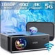 thumbnail image 1 of Proyector FUDONI 5G WiFi Bluetooth 1080P 18000 lm 4K 300", 1 of 8
