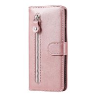 Gangxun - Funda Con Cremallera Para Samsung Galaxy A32 5G, Carcasa Cartera De Cuero Pu Con Soporte Y Tarjetero