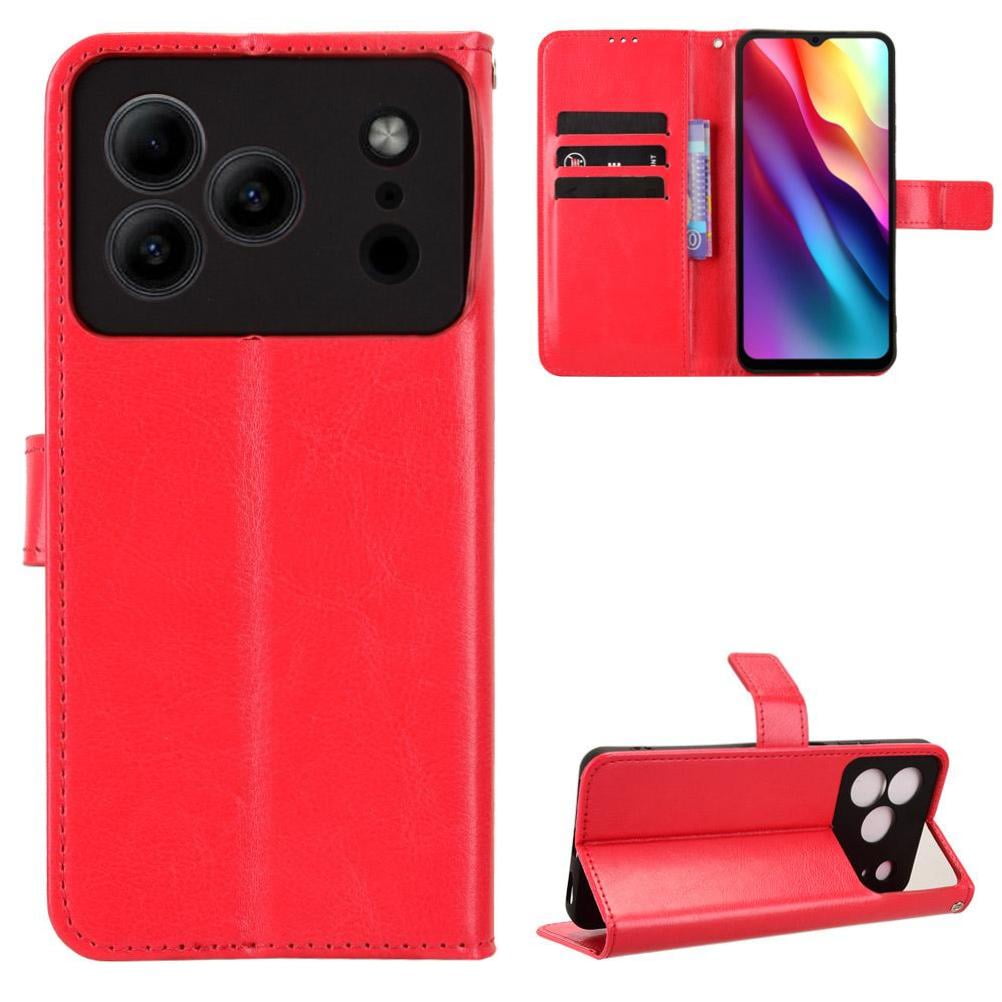 Foxdock - Funda Tipo Libro Para Doogee Note 56, Cartera Todo‑en‑uno, Funda Multifuncional Con Tarjetero Y Correa De Muñeca Desmontable