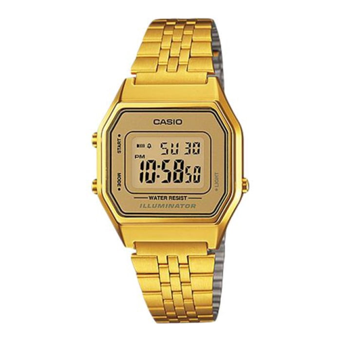Reloj Digital Dorado Casio La-680wga-9