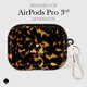thumbnail image 5 of Funda para AirPods Pro 3 kate spade new york, transparente con estampado carey, 5 of 6