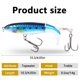 thumbnail image 4 of Señuelos de pesca Newooth Whopper Popper, 6 unidades, superficie flotante, 4 of 7