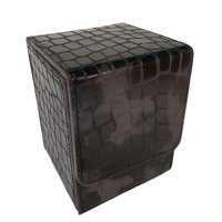 Magideal - Caja De Almacenamiento Para Barajas De Cartas, Duradera Y Para Guardar Cartas De Colección. Negro