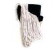 thumbnail image 1 of Manta decorativa de piel sintética chinchilla Plutus blanca y rosa nieve, 1 of 3