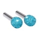 thumbnail image 5 of 2pcs / Pack Bling Cerradura De Puerta De Coche Cubierta De Perno De Tracción Auto Interior Trim Azul, 5 of 5