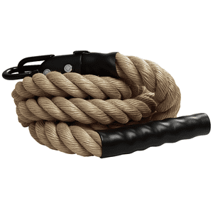 Linea Sport - Cuerda Para Trepar De Cañamo Yute Con Anclaje 4Mts X 25Mm