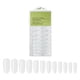 thumbnail image 4 of 240 Uds Puntas De Uñas Manicura Artificial Elegante Portátil Para Práctica En El Hogar Regalo Ovalado Transparente, 4 of 5